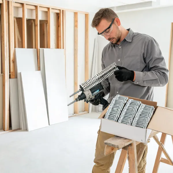 Drywall screw fastening